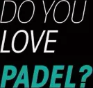 Cover for Ti piace il padel? Riscatta il codice promo.